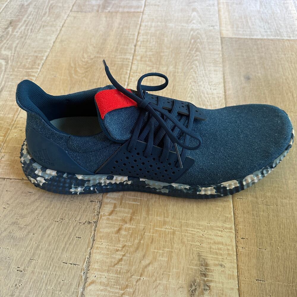 ADIDAS | Mens Athletics 24/7 Training Shoe Size 11.5 Blue Sneaker Tennis Shoe - Picture 5 of 10